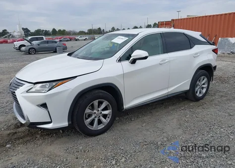 2017 Lexus Rx 350 from USA, damaged, VIN 2T2ZZMCA1HC072881